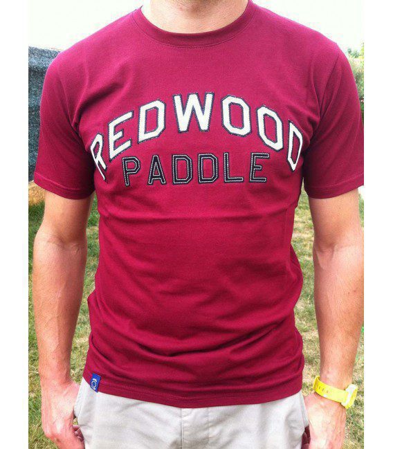 Redwoodpaddle Tee Granate